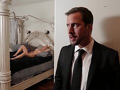 Free and easy beauteous grown-up gets caught masturbating and fucked well